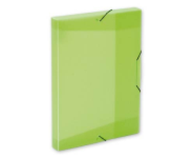 PP Opaline műanyag gumis box A4
