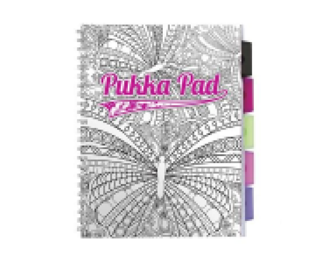 Pukka Pad Project Book Colour spirálfüzet A4 vonalas színez