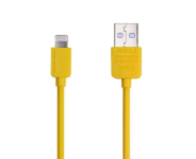 Remax lightning sárga usb kábel AA-1106