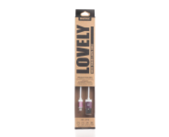 Remax LOVELY lightning pink kábel AA-1126
