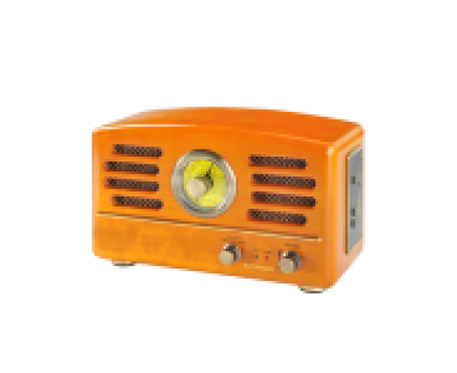 Retró rádió és MP3, fa borítás HYURA302SUD