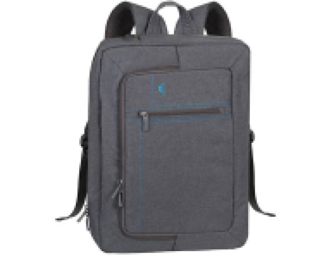 RIVACASE Asped notebook hátizsák/válltáska 16' szürke