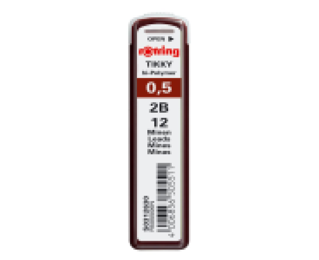 Rotring nyomósirón betét  0,5mm 12db