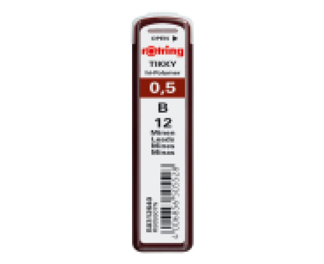Rotring nyomósirón betét 0,5mm 12db