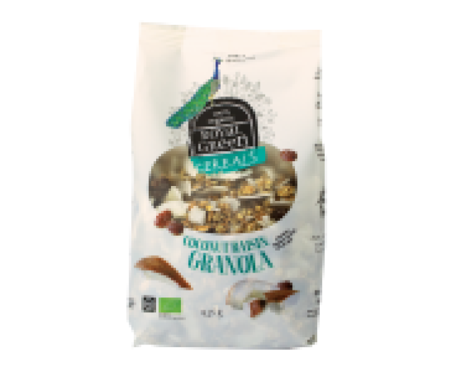 Royal Green Bio Kókuszos Granola müzli 425 g