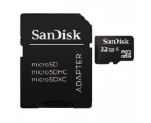 Sandisk microsd 32GB CL 4 kártya + adapter