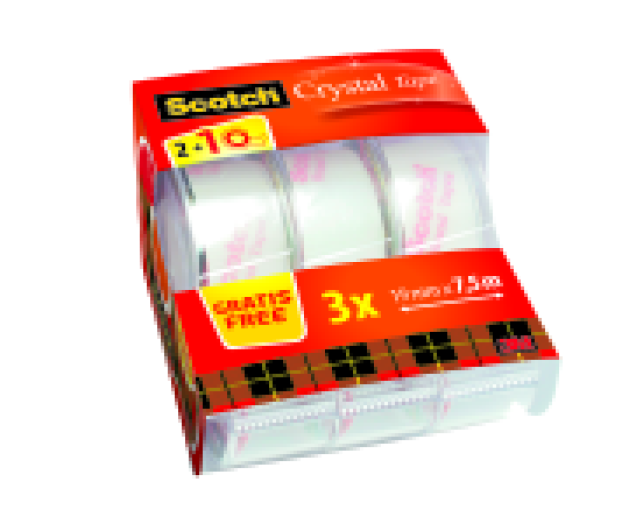Scotch Crystal Clear ragasztószalag adagoló