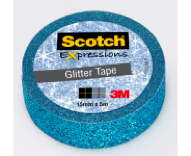 Scotch Expression csillogó ragasztószalag 15 mm x 5 m