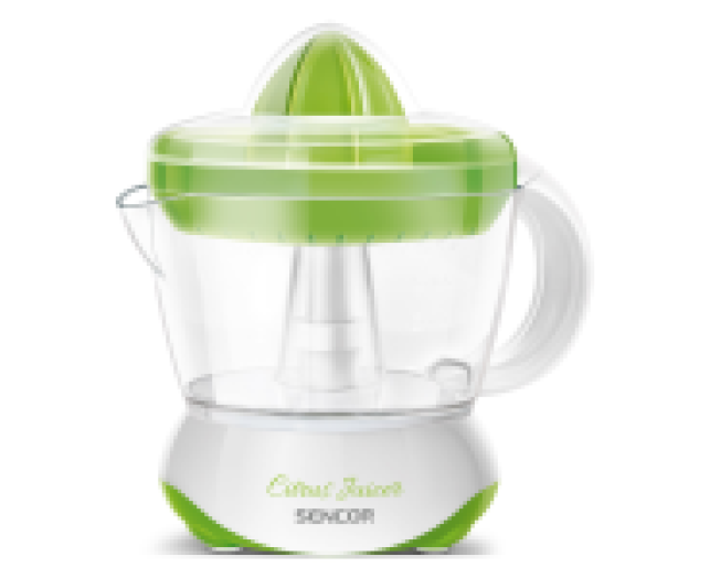 Sencor citrusfacsaró SCJ1051GR 2 féle facsarókúp, zöld