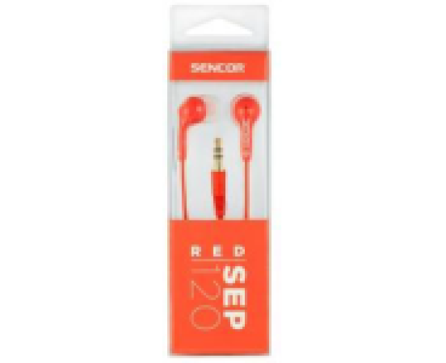 Sencor SEP 120 fülhallgató, piros