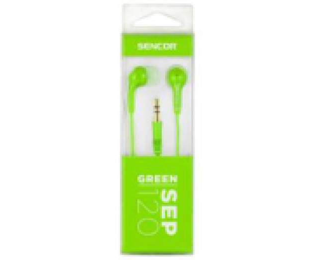 Sencor SEP 120 fülhallgató, zöld
