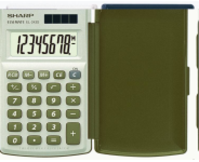 Sharp EL-243S zsebszámológép