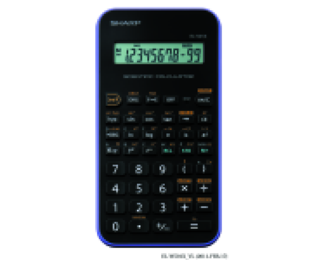 Sharp EL501XVL tudományos számológép, lila