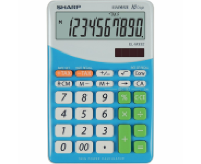 Sharp ELM322BBL számológép kék