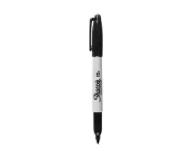 Papermate Fine permanent marker, fekete