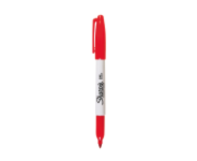 Papermate Fine permanent marker, piros