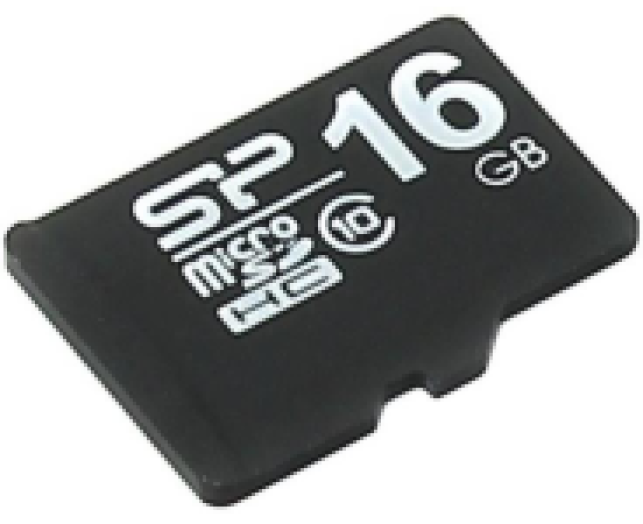 Silicon Power microSDHC 16GB Cl10 kártya adapterrel