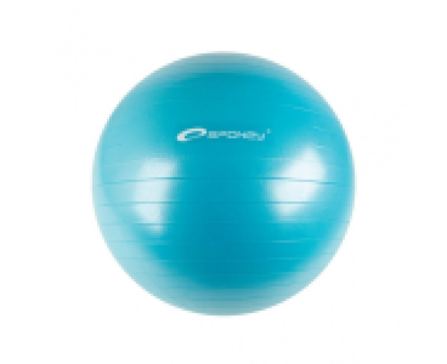 Spokey gimnasztika labda pumpával, 55 cm világoskék