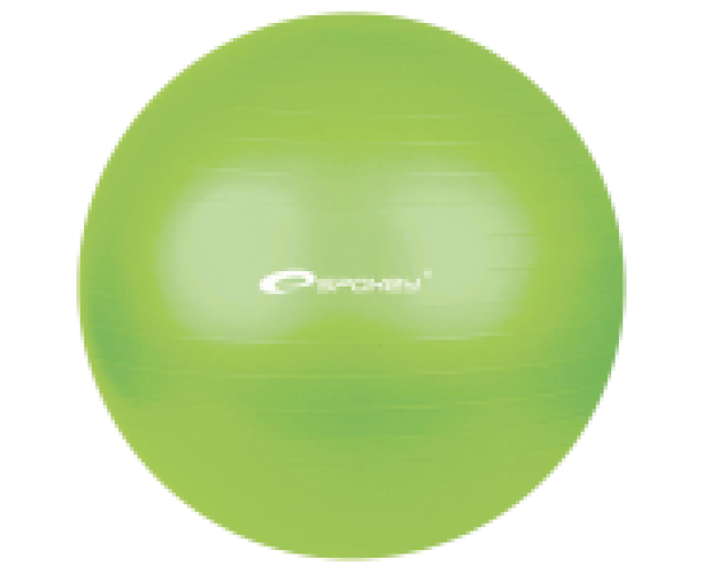Spokey gimnasztika labda pumpával, 65 cm zöld
