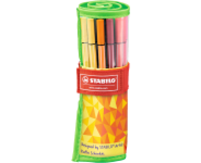 Stabilo Pen 68 filctoll klt. Fan Edition 25 db-os