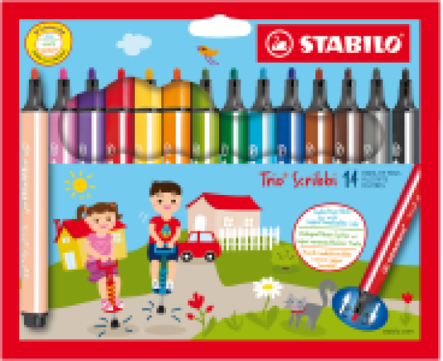 STABILO Trio Scribbi filctoll