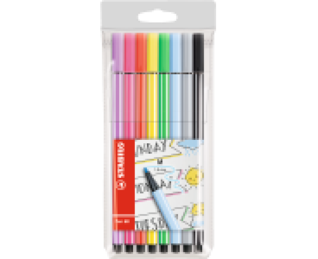 Stablio Pen 68 rostirón készlet 8 szín