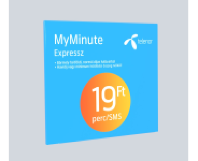 Telenor MyMinute Expessz SIM kártya