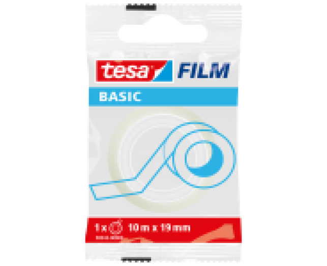 Tesa Basic átlátszó irodai szalag