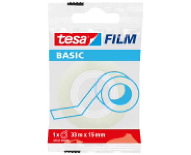 Tesa Basic átlátszó irodai szalag