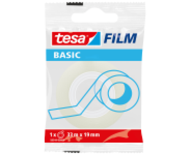 Tesa Basic átlátszó irodai szalag