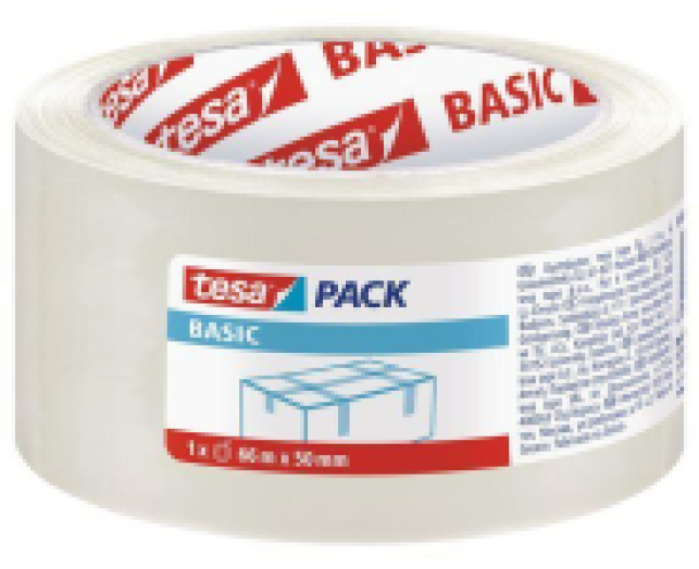 Tesa Basic csomagolószalag 50mm x 66m