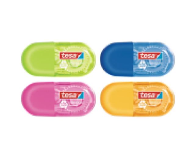 Tesa színes mini hibajavító roller 5 mm x 6 m