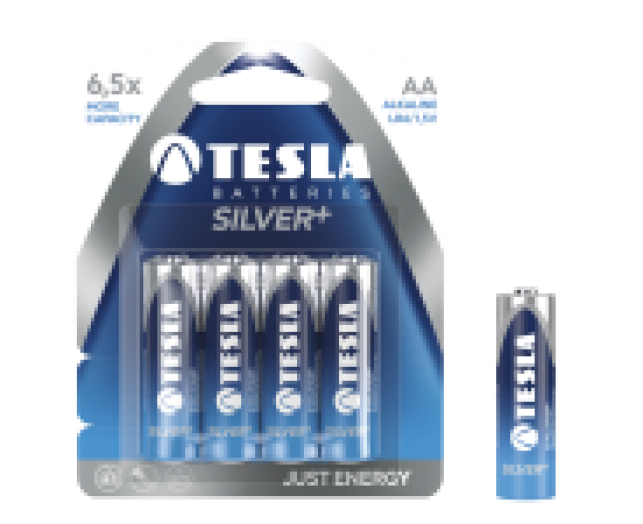Tesla Silver AA LR06 elem 4db