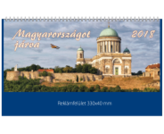 TopTimer Magyarországot járva képes asztali naptár T056 álló