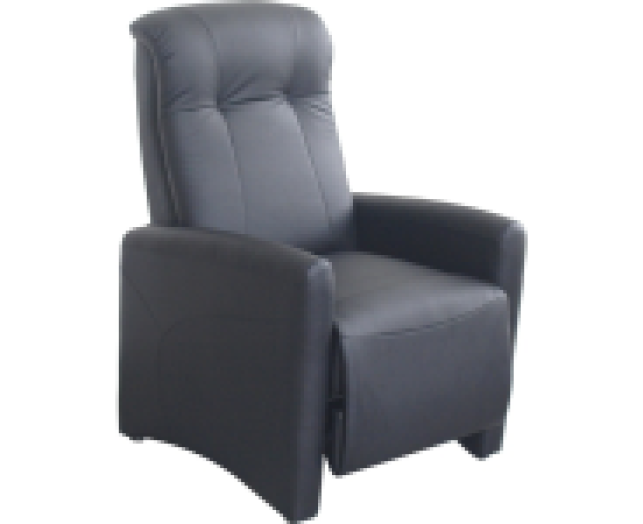 Tresh relax fotel műbőr fekete