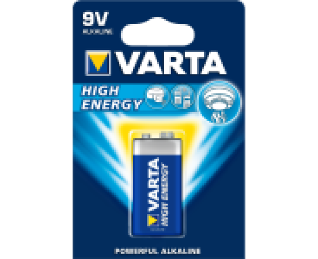 Varta HIGH ENERGY 9V elem