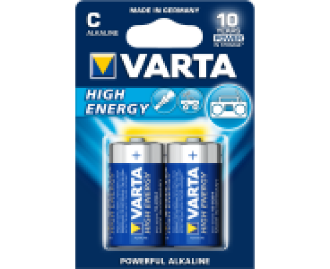 Varta HIGH ENERGY C baby tartós elem, 2db/cs
