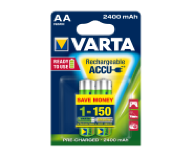 Varta power akku 2400mAh 2db/cs