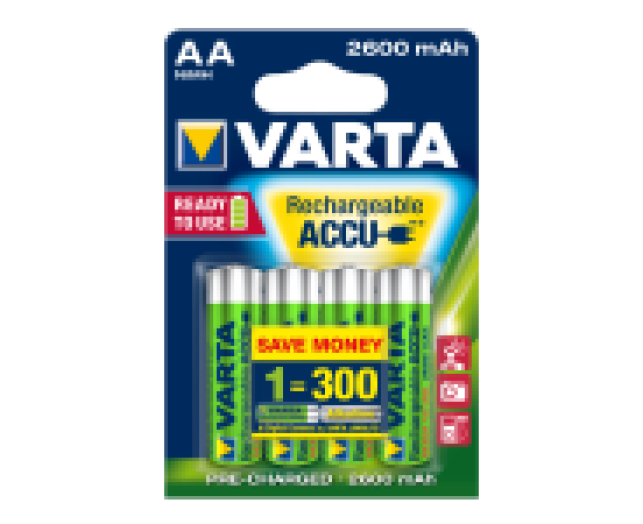 Varta Professional AA ceruza akku 2500mAh R2U, 4db/cs