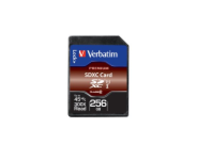 Verbatim 256GB SDXC CL10 UHS-I memóriakártya