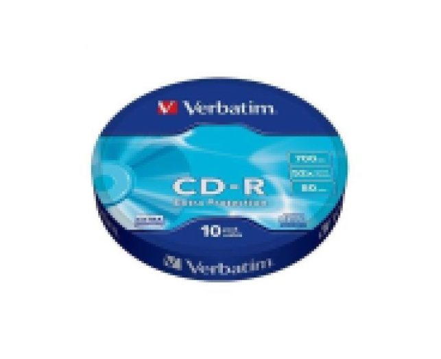 Verbatim Datalife CD-R lemez 700MB 52x zsugor 10db