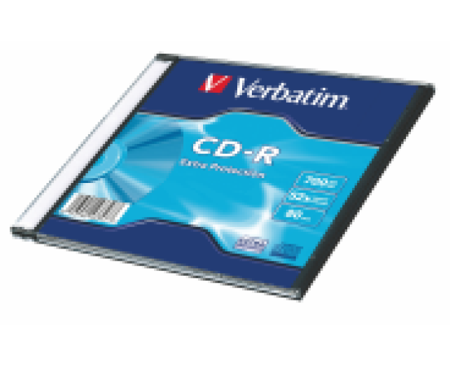 Verbatim Datalife CD-R lemez 700MB, 52x, vékony tokos