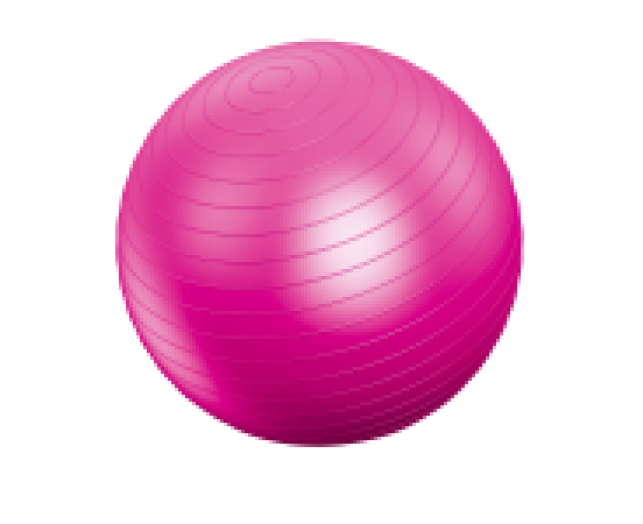 Vivamax gimnasztikai labda rózsaszín 55 cm