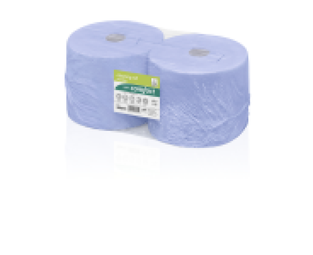 Wepa ipari törlőpapír 3 rétegű 350 m, kék, 2×1000 lap/kart