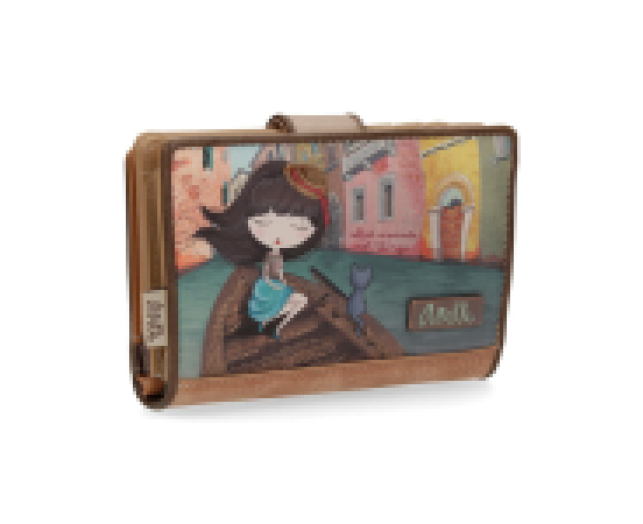 Anekke Venice pénztárca kis patentos 14x3x10 cm