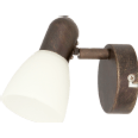 6591 SOMA Spot E14 1X40W, antik barna/krém