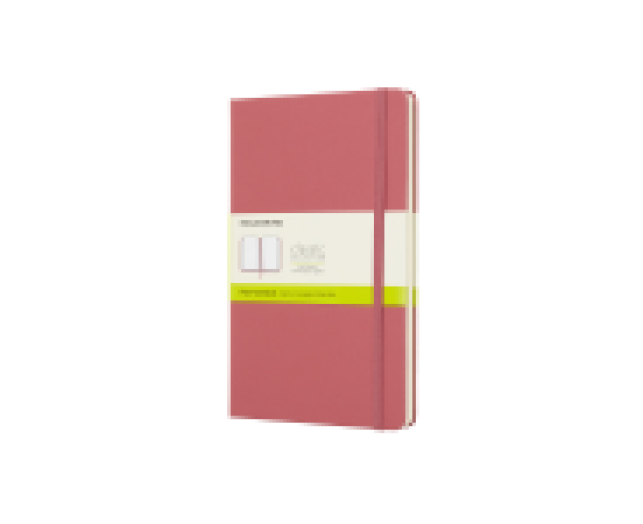 Moleskine notesz Large kemény pink sima