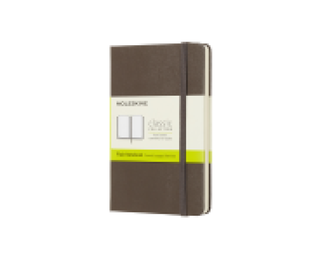 Moleskine notesz Pocket kemény földbarna sima