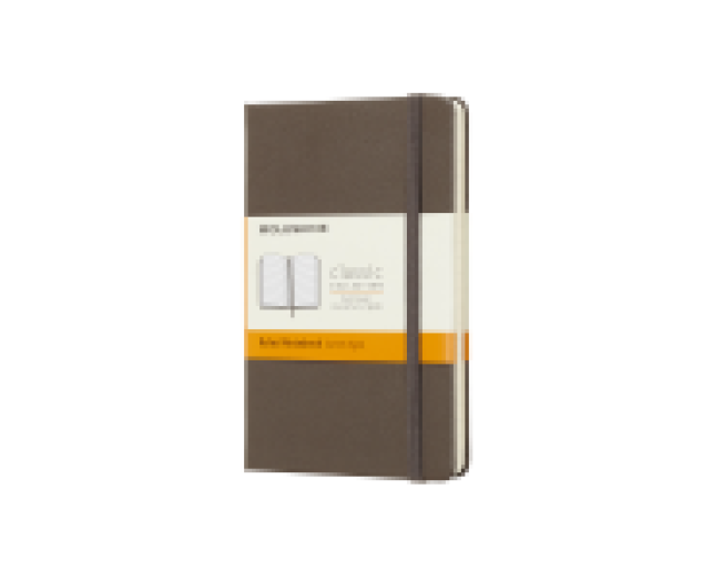 Moleskine notesz Pocket kemény földbarna vonalas