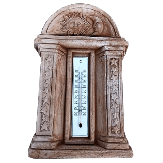 HŐMÉRŐ NAP-HOLD 28CM AGYAG
